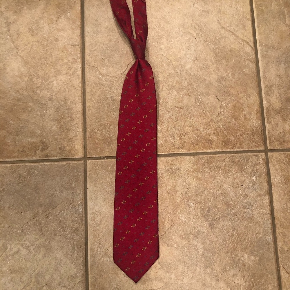 ♦️ 5 for $25! ♦️ Daniel De Fasson Red Tie